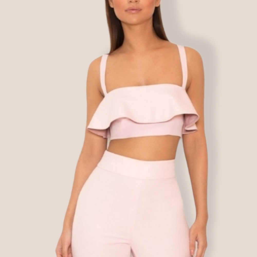 NWT House Of CB Tyna Crop Top